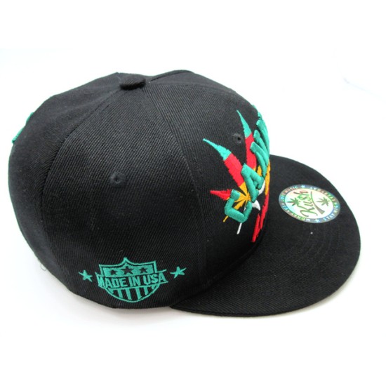 2106-02 CANNABIS ITS LIFE STYLE BLK/RED