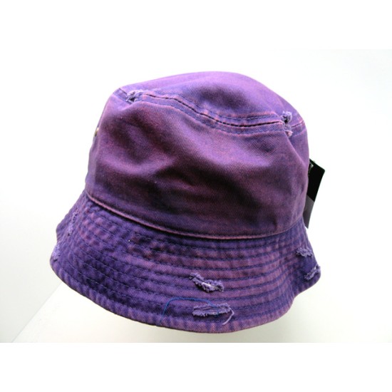 2106-15 VINTAGE BUCKET HAT PURPLE M/L XL/2XL