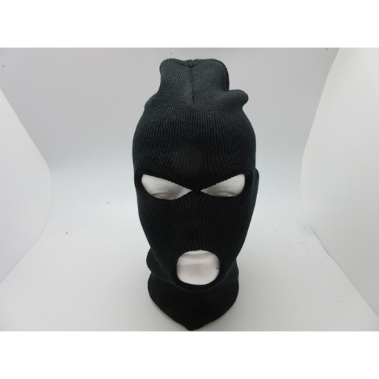 2107-01 WINTER PREMIER 3HOLE MASK BLACK