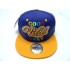 2109-14 SNAP BACK HIP HOP "GOOD VIBES ONLY" PUR/GOL