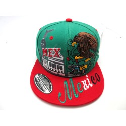 2202-01 COUNTRY "DOWNTOWN SNAP BACK"MEXICO KEL/RED
