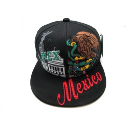 2202-01 COUNTRY "DOWNTOWN SNAP BACK"MEXICO BLK/BLK