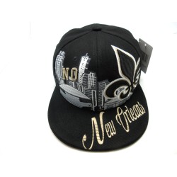 2202-01 CITY DOWN TOWN SNAP BACK NY BLK/BLK