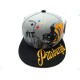 2202-01 CITY DOWN TOWN SNAP BACK PITTSBURGH GRY/BLK