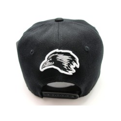 2202-01 CITY DOWN TOWN SNAP BACK BALTIMORE BLK/BLK