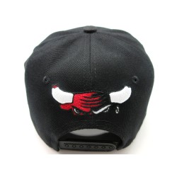 2202-01 CITY DOWN TOWN SNAP BACK CHICAGO RED/BLK