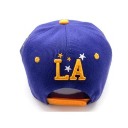 2202-01 CITY DOWN TOWN SNAP BACK LA PUR/GOL