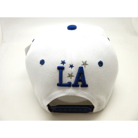 2202-01 CITY DOWN TOWN SNAP BACK LA WHT/ROY