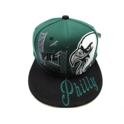 2202-01 CITY DOWN TOWN SNAP BACK PHILLY HGR/BLK