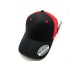 2205-14 CURVED MESH PLAIN SNAP BACK RED