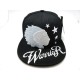 2205-17 WARRIOR COLLASSAL HAT BLACK/WHITE