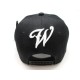 2205-17 WARRIOR COLLASSAL HAT CHARCOAL/WHITE