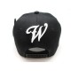 2205-17 WARRIOR COLLASSAL HAT BLACK/LIME