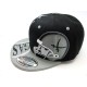 2205-09 HURRICANE CITY NAME SNAP BACK LAS VEGAS BLK/GRY