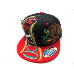2205-09 COUNTRY "HURRICANE SNAP BACK"MEXICO BLK/RED