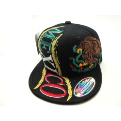 2205-09 COUNTRY "HURRICANE SNAP BACK"MEXICO BLK/BLK