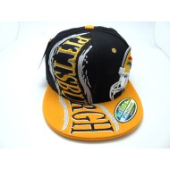 2205-09 HURRICANE CITY NAME SNAP BACK PITTSBURGH BLK/GOL
