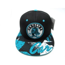 2206-23 CITY MESH SNAP BACK CAROLINA BLK/AQA