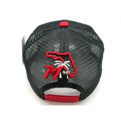 2206-23 CITY MESH SNAP BACK MIAMI BLK/RED