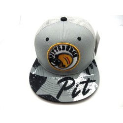 2206-23 CITY MESH SNAP BACK PITTSBURGH GRY/BLK