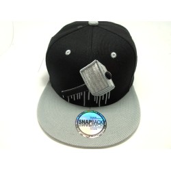 2206-14 "Hammer" SNAP BACK BLK/GRY