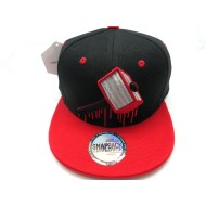 2206-14 "Hammer" SNAP BACK BLK/RED