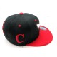 2301-19 CHICAGO 23 CITY SNAP BACK BLK/RED