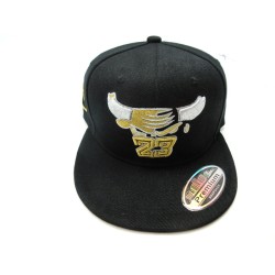 2301-19 CHICAGO 23 CITY SNAP BACK BLK/BLK/MGOLD