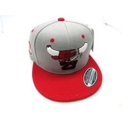 2301-19 CHICAGO 23 CITY SNAP BACK GRY/RED