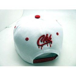 2303-19 CITY NAME SNAP BACK"DRIP"CHICAGO GRY/RED