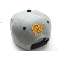 2303-19 CITY NAME SNAP BACK"DRIP"PITTSBURGH BLK/GOL