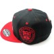 2303-07 HIP HOP SNAP BACK "CROOKS"CAMO/BLK