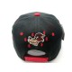 2303-07 HIP HOP SNAP BACK "CROOKS"BLK/ROY