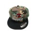 2303-07 HIP HOP SNAP BACK "CROOKS"CAMO/BLK