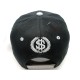 2303-08 HIP HOP SNAP BACK "OUT HUSTLE"BLK/GRY