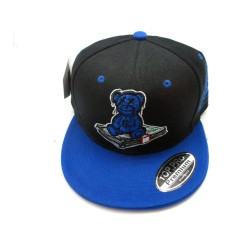 2303-06 HIP HOP SNAP BACK 'BEARW/MONEY"BLK/ROY