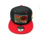 2303-22 "STAY HIGH"SNAP BACK BLK/RED