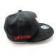 2303-15 CHICAGO CITY FITTED HAT RED/BLK