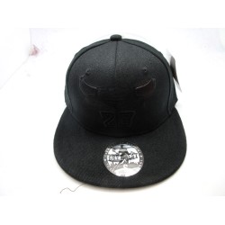 2303-15 CHICAGO CITY FITTED HAT BLK/BLK