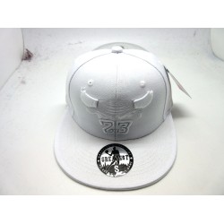 2303-15 CHICAGO CITY FITTED HAT WHT/WHT