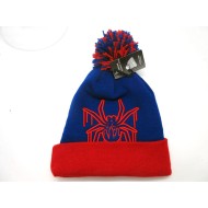 2304-07 CARTOON KNIT"SPIDER" HAT ROY/RED