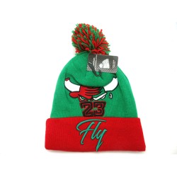 2304-11 LEGEND KNIT"FLY 23" HAT KEL/RED