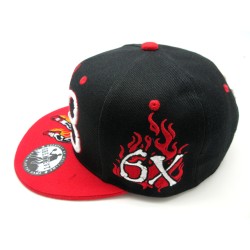 2306-17 LEGEND "ZOMBIE 23" SNAP BACK BLK/RED