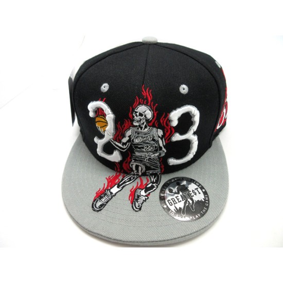 2306-17 LEGEND "ZOMBIE 23" SNAP BACK BLK/GRY