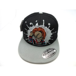 2306-19 SNAP BACK HIP HOP'GOOD GUYS"SNAP BACK BLK/GRY