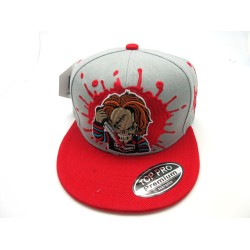 2306-19 SNAP BACK HIP HOP'GOOD GUYS"SNAP BACK GRY/RED