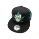 2306-28 "HAND ROLL"SNAP BACK BLACK