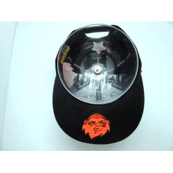 2306-34 CARTOON STAR EYES SNAP BACK BLACK