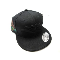 2306-38 MEXICO "EAGLE" SNAP BACK BLACK/BLACK