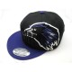 2307-06 CITY SNAP BACK "SUPER WALL" BALTIMORE PUR/BLK